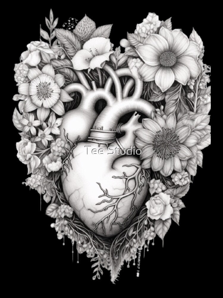 heart by Tee Studio Unisex , , , Long Sleeve Tee