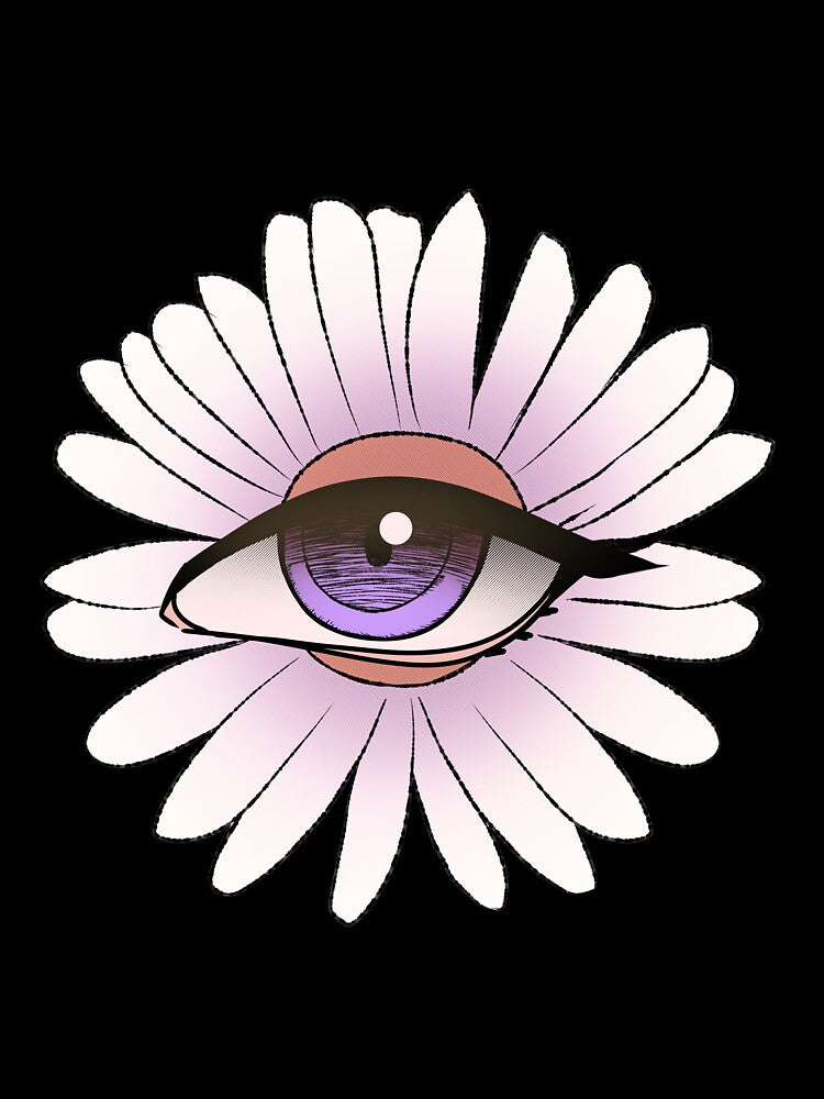 Flower with weirdcore eye by Rawecz Studio