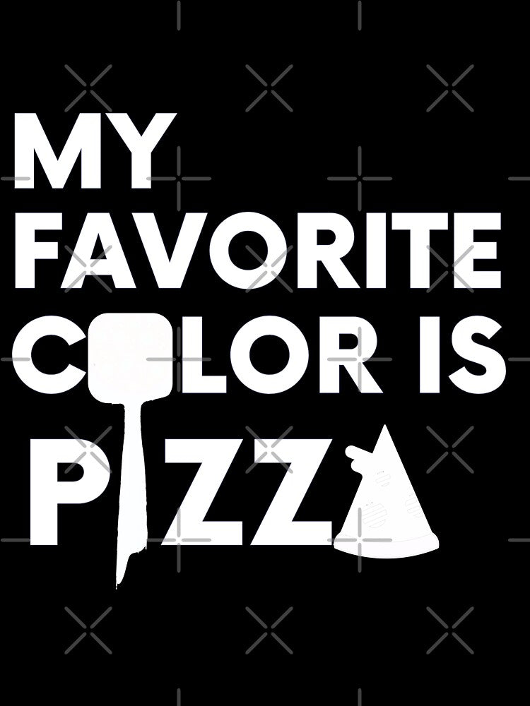 My favorite color is pizza by Chaos-Touch Unisex , , , Long Sleeve Tee