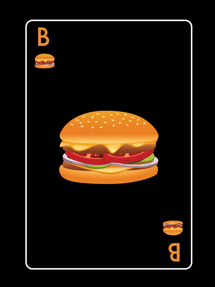 Burger Poke Emoji by HippoEmo Unisex , , , Long Sleeve Tee