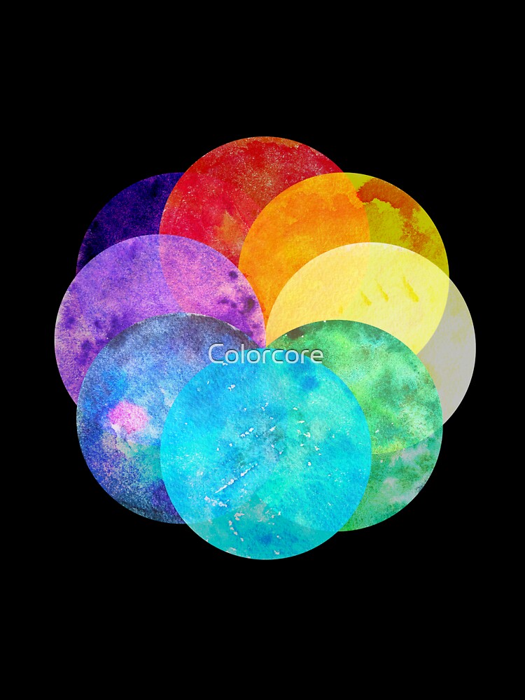 Rainbow Circle Design by Colorcore