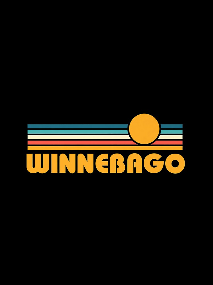 Retro Winnebago Minnesota Sunset Premium by MunMunsh Unisex , , , Long Sleeve Tee