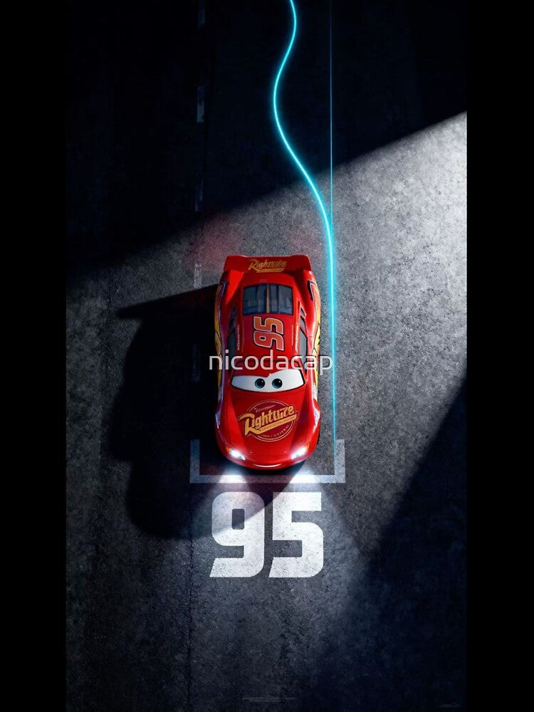 The Fabulous Lighting Mcqueen by nicodacap Unisex , , , Long Sleeve Tee