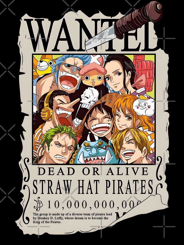 Straw Hat Pirates by ANIME HEAT Unisex , , , Long Sleeve Tee