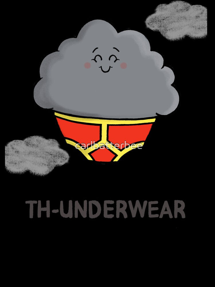 Thunderwear by carlbatterbee Unisex , , , Long Sleeve Tee