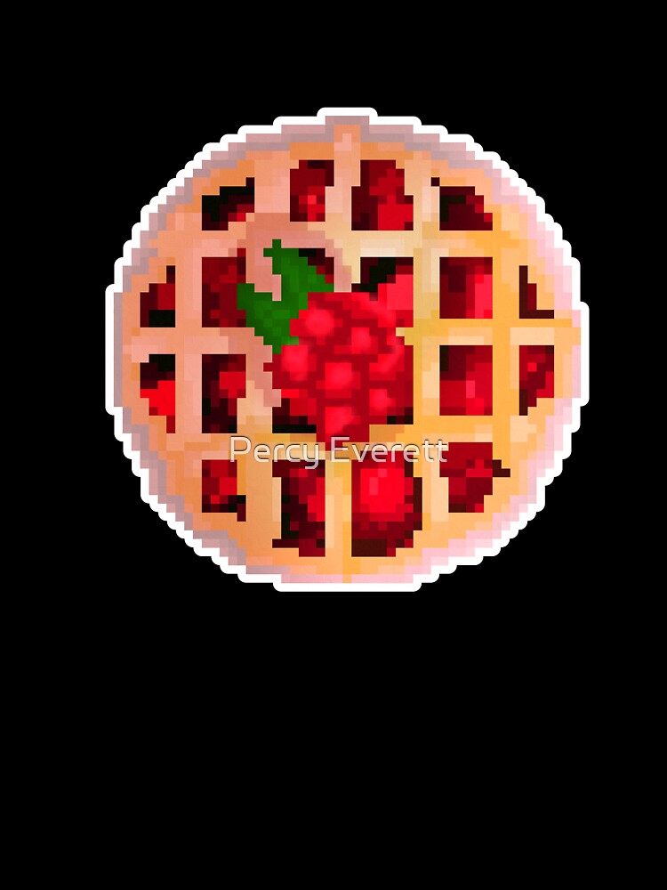 Pixel art Cranberry Pie by Percy Everett Unisex , , , Long Sleeve Tee