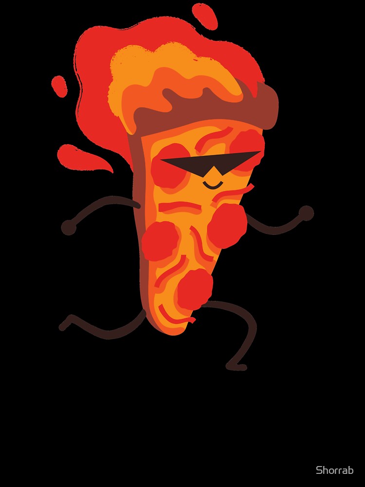 Cool PIzza by Shorrab Unisex , , , Long Sleeve Tee