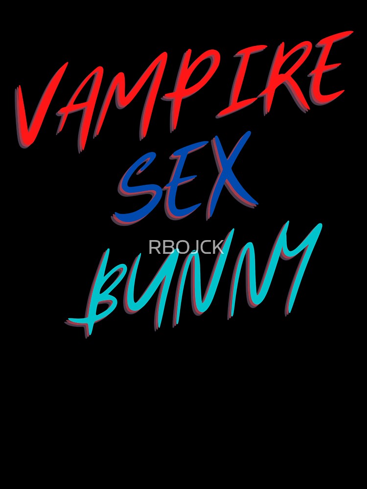 Vampire Sex Bunny fun tee by RBOJCK Unisex , , , Long Sleeve Tee