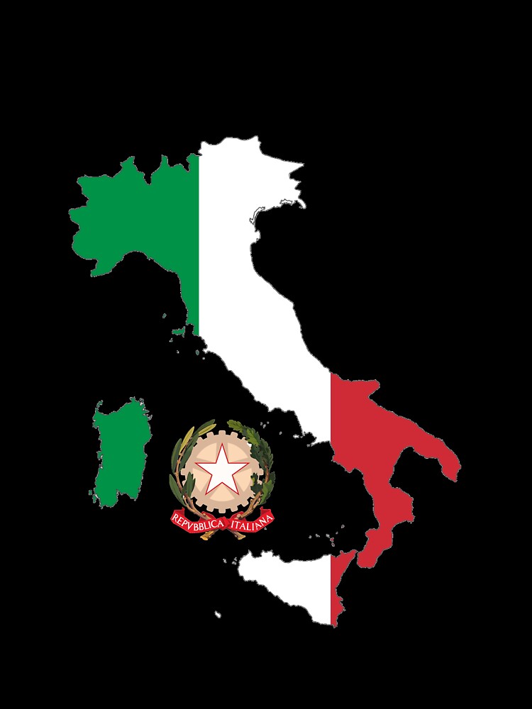 Italy Flag Map by AnimalsDH305