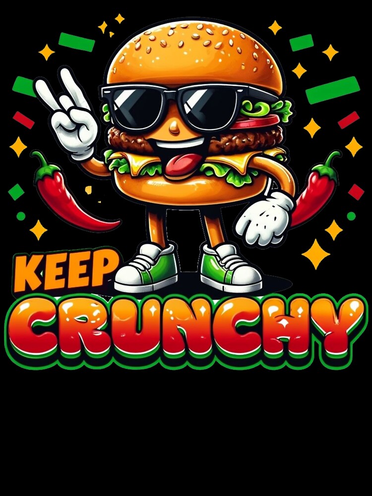 Burger by GUNAPRIYAA Unisex , , , Long Sleeve Tee