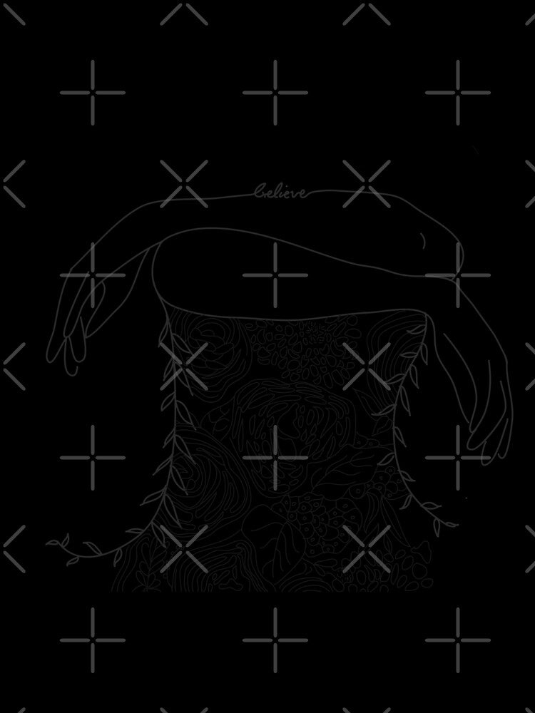 Soul Window Floral Line Art by wallflowerbee