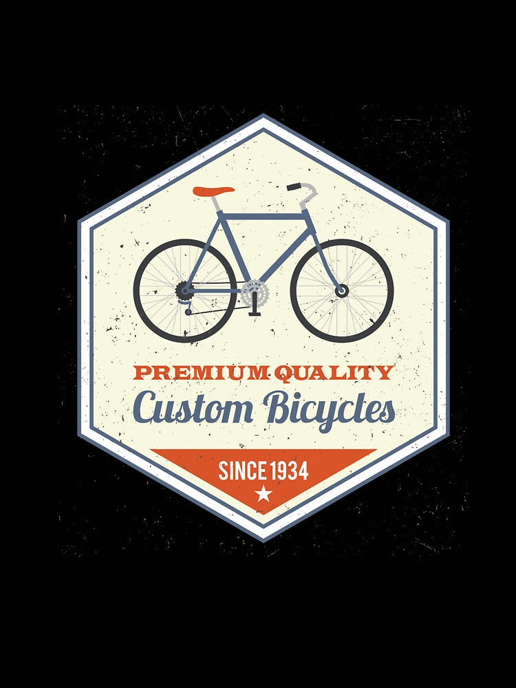 bicycle custom vintage by Binooo Unisex , , , Long Sleeve Tee