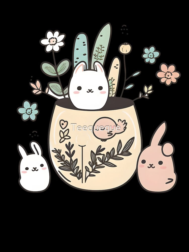 Cute Pottery by Teequeque Unisex , , , Long Sleeve Tee