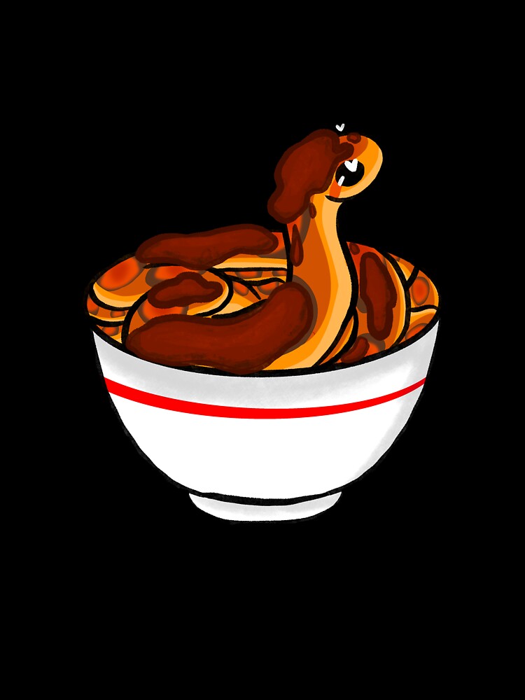 Suspicious Spaghetti | Corn Snake by etherkitty Unisex , , , Long Sleeve Tee