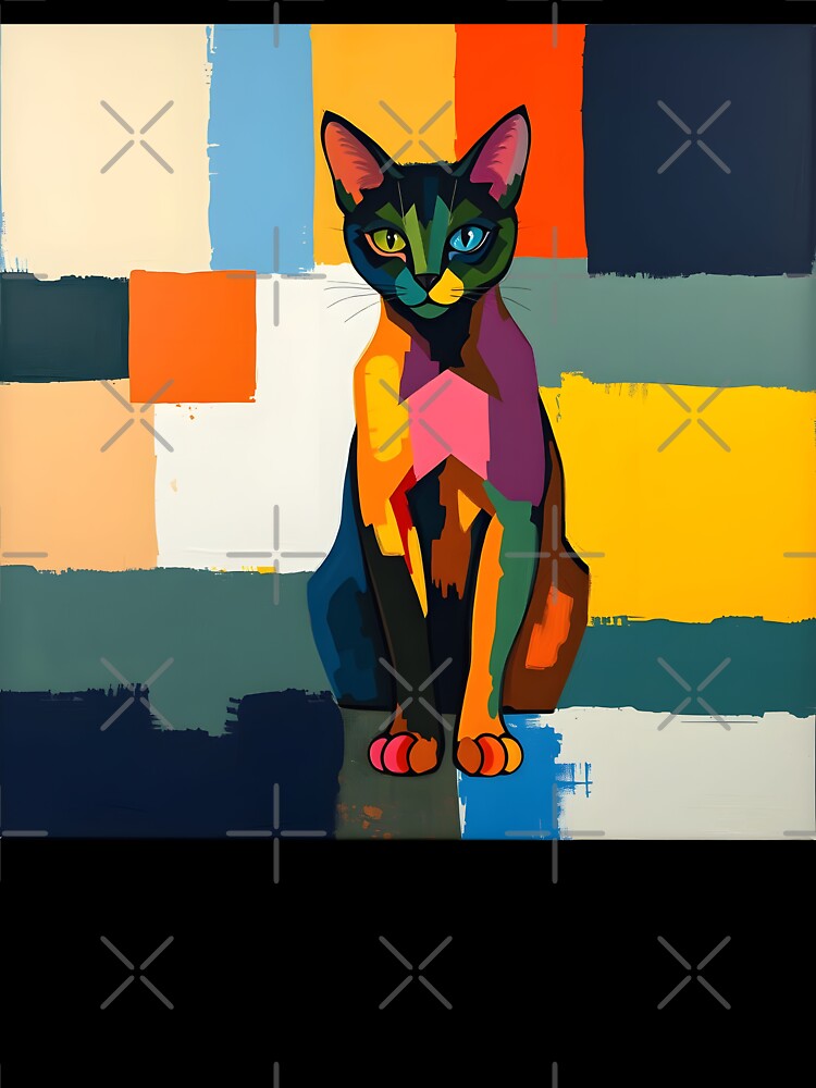 Cat 1 by HebaRK Studio Unisex , , , Long Sleeve Tee