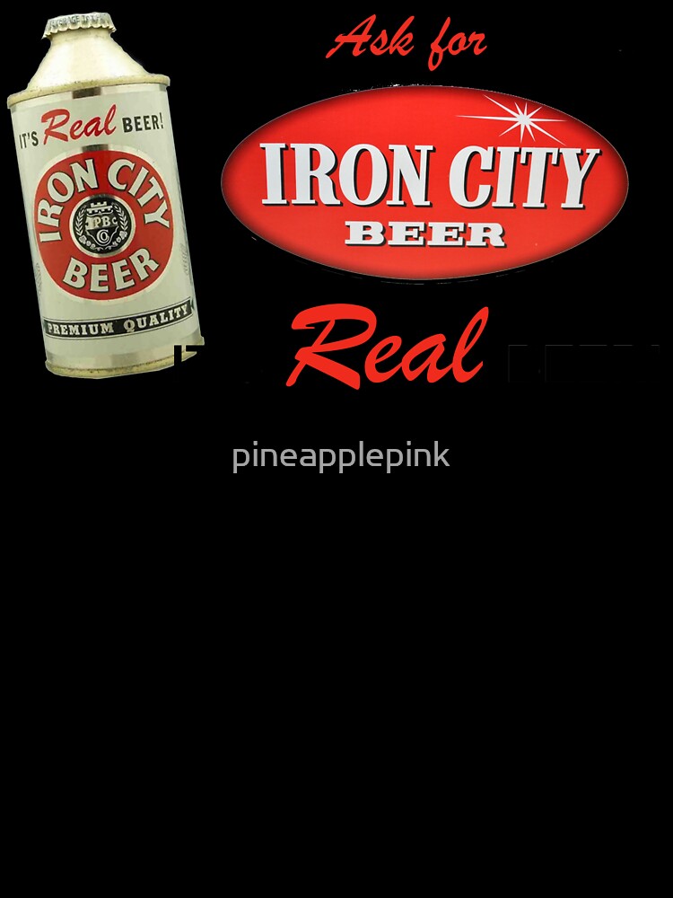 Iron City Beer Design by pineapplepink Unisex , , , Long Sleeve Tee