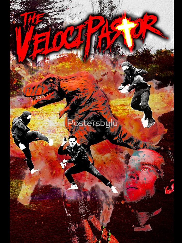 VELOCIPASTOR cult classic fan poster by Postersbylu Unisex , , , Long Sleeve Tee