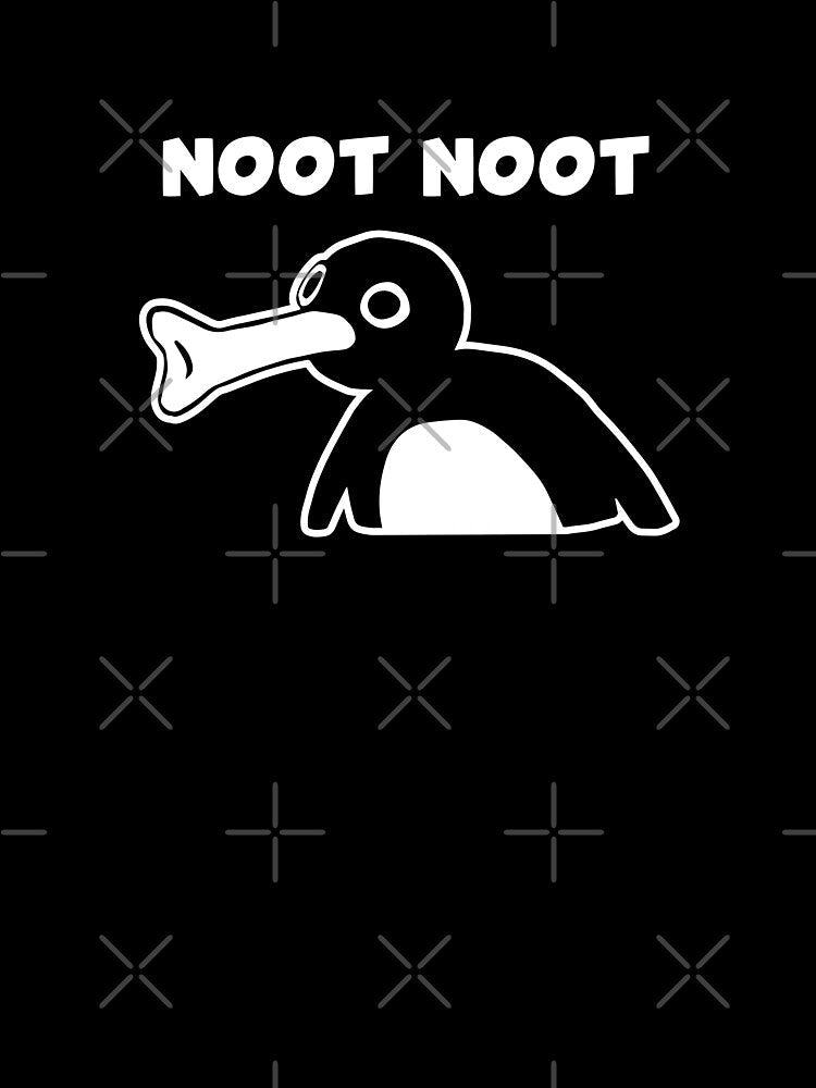 Noot Noot Pingu Meme (Light Pink BG) by FilipeFerreira Unisex , , , Long Sleeve Tee