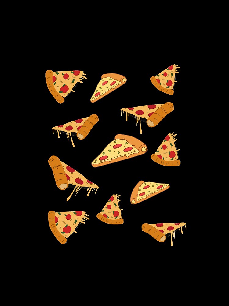 Pizza lover design by CheerfulHeart17 Unisex , , , Long Sleeve Tee