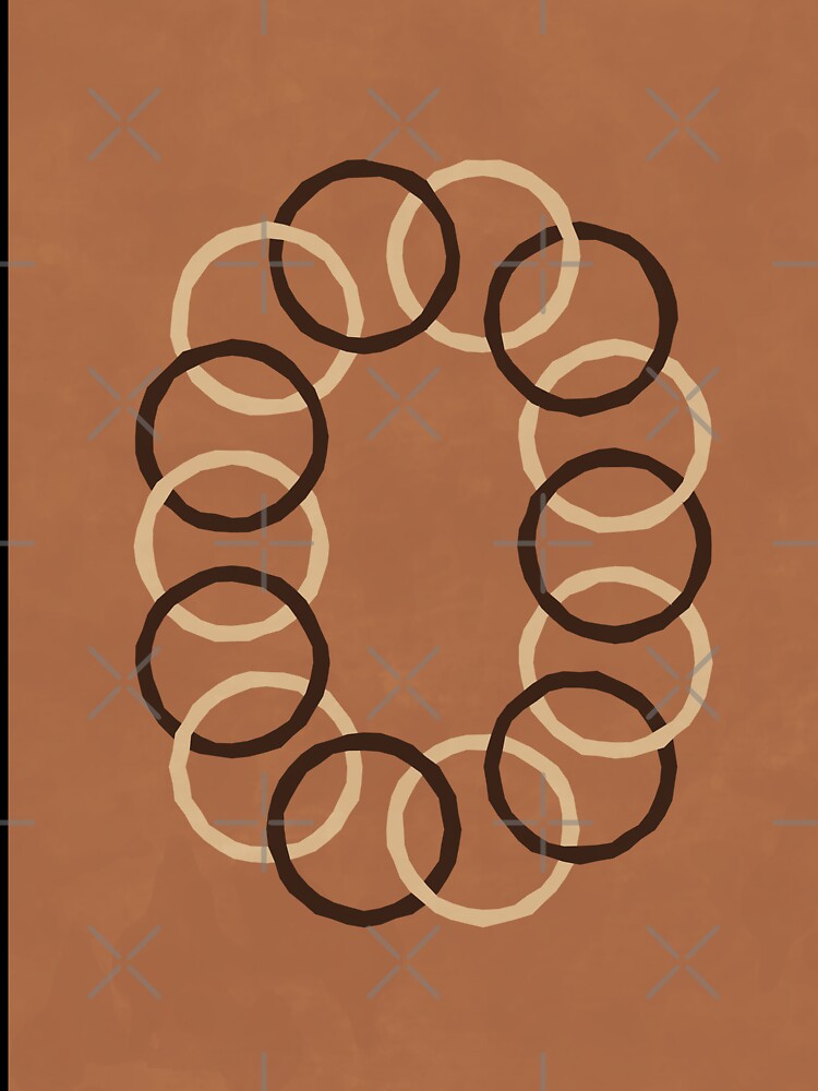 Round Merge - Earth Tones by technicolorable_art
