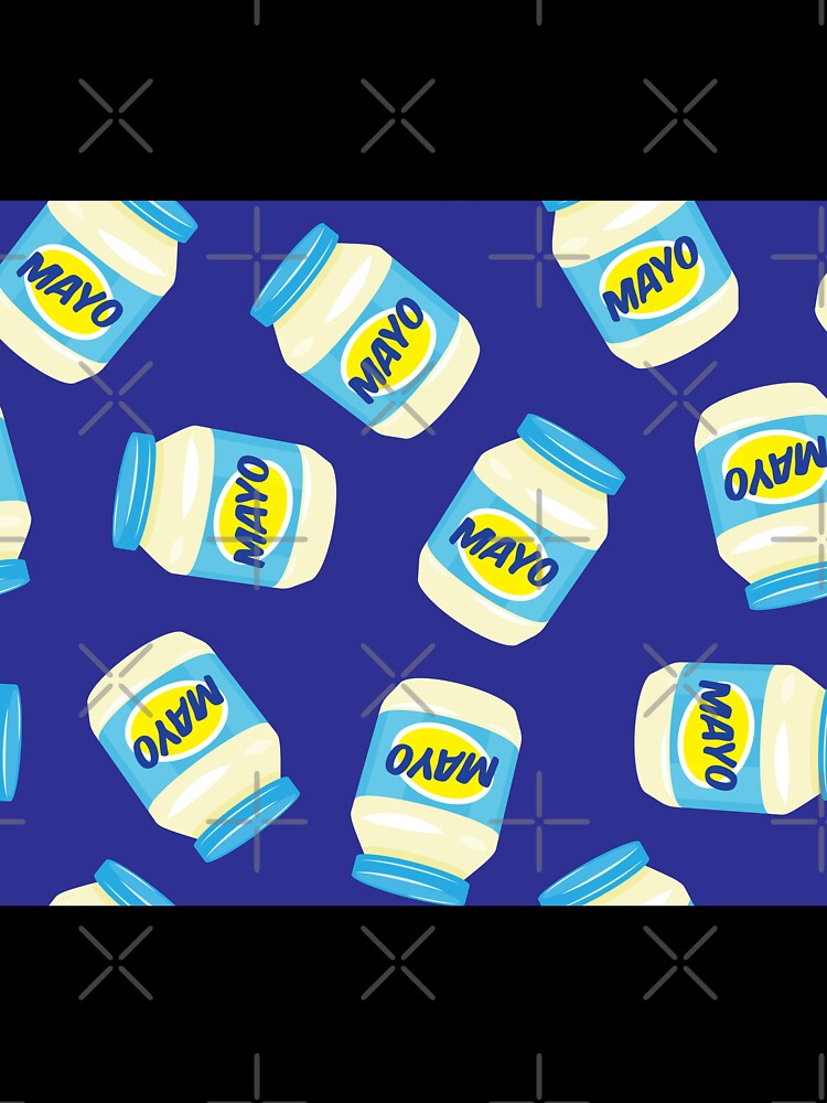 mayo jars - royal blue by littlearrow Unisex , , , Long Sleeve Tee