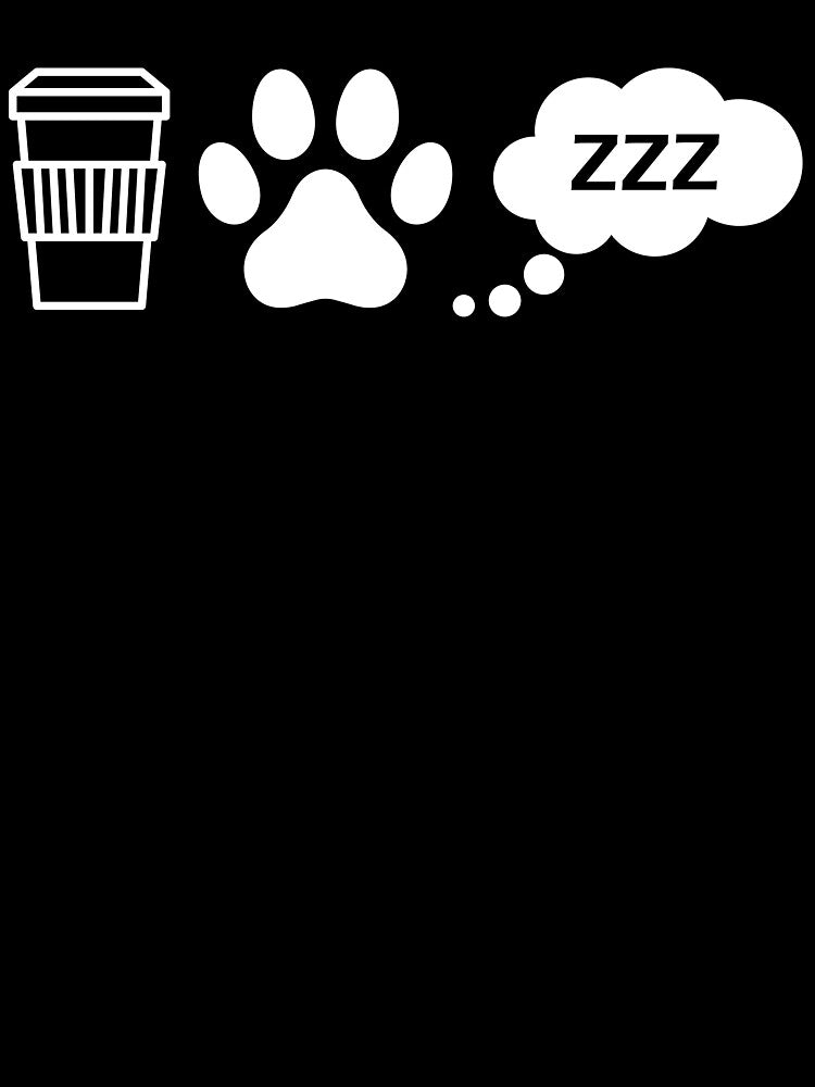 Coffee dog sleep shirt, Dog mom, Dog mama, Fur mama, dog lover shirt, Gift for dog mom,Laptop Skins, scraf, mobile cases, face masks by kenganalashish