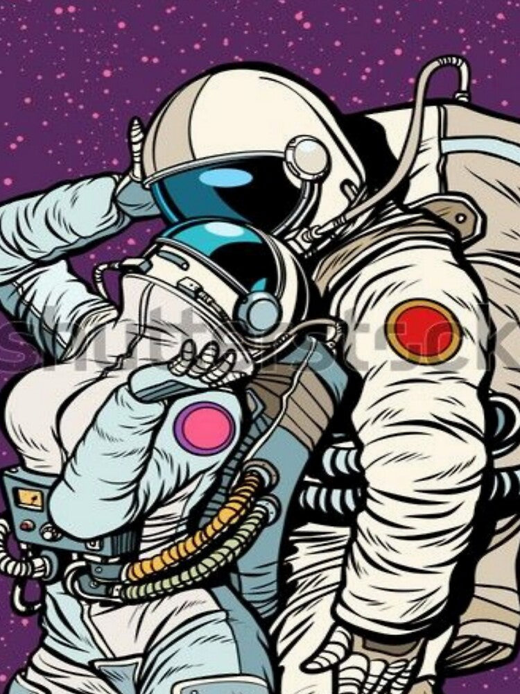 You and me in space by Teixeira224 Unisex , , , Long Sleeve Tee