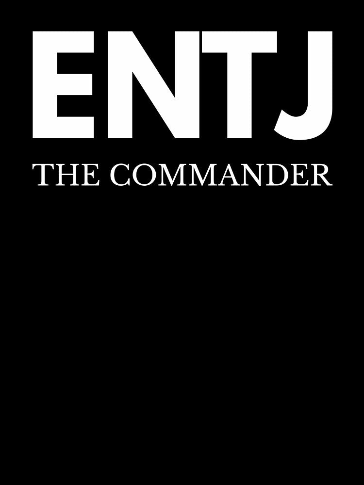 ENTJ The Commander ENTJ by The Junto Shop Unisex , , , Long Sleeve Tee