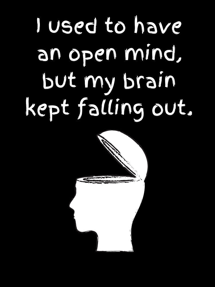 Open Mind by ninjageese Unisex , , , Long Sleeve Tee