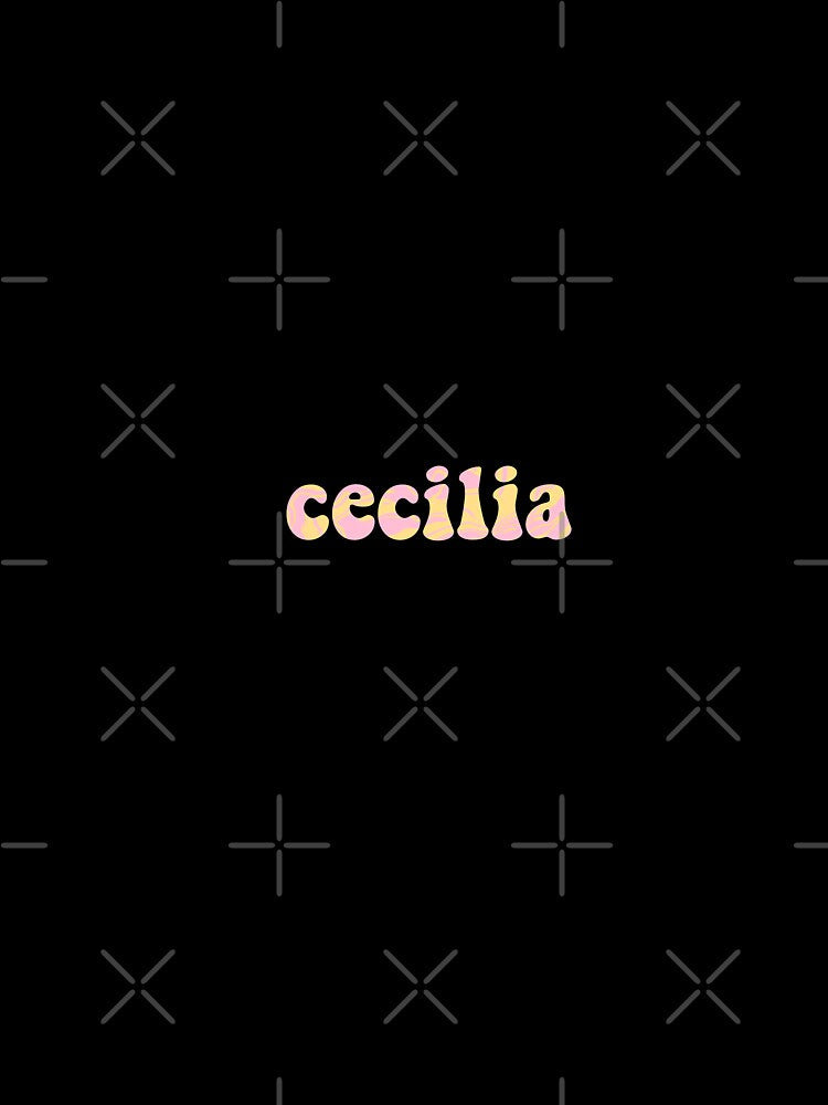 custom name design (cecilia) by createdbymia Unisex , , , Long Sleeve Tee