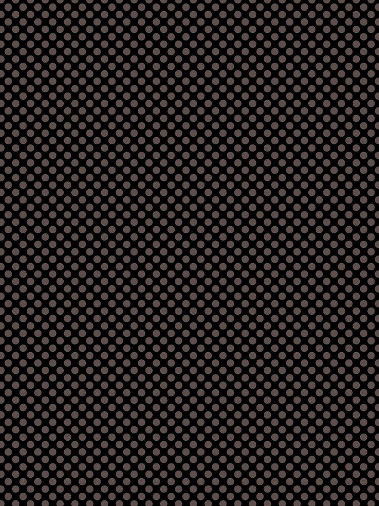 Black and Dark Brown Uniform Tiny Polka Dot Pattern Pairs DE 2022 Popular Color Nomad DET697 by ColorOfTheYears