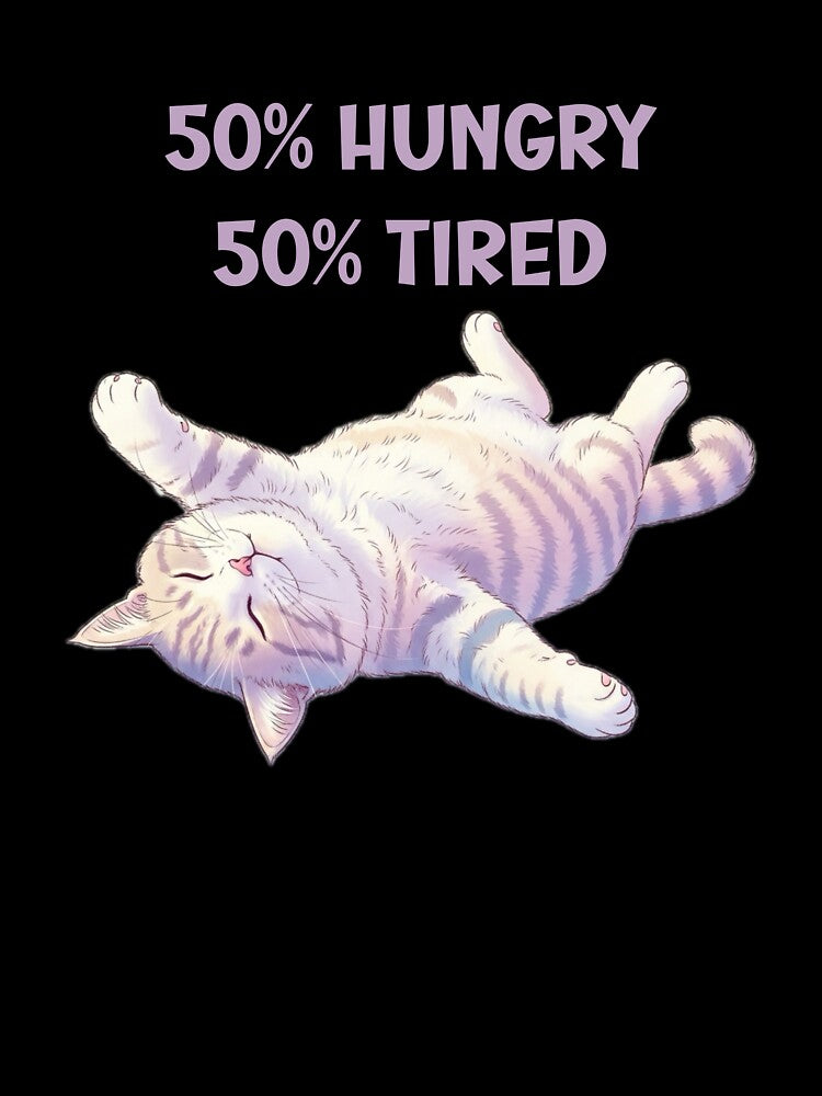 Cute lazy cat by unique0703 Unisex , , , Long Sleeve Tee