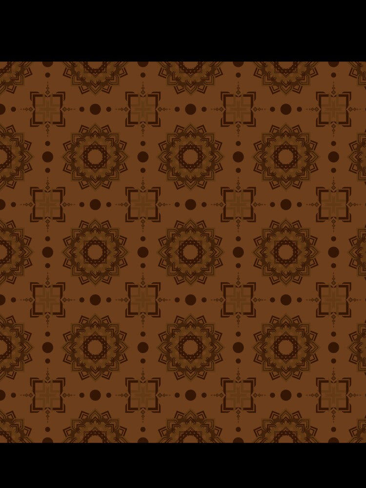Inspired by traditional tribal attire, this editable seamless pattern showcases soft boho background by zephstudoartist