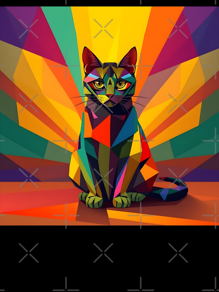 Cat 4 by HebaRK Studio Unisex , , , Long Sleeve Tee