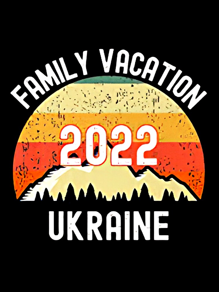 Ukraine Family Vacation 2022 Matching Premium by andsha4217 Unisex , , , Long Sleeve Tee