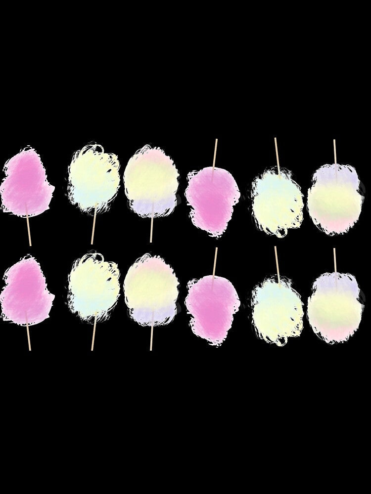 Cotton Candy love by Venusgreetings Unisex , , , Long Sleeve Tee