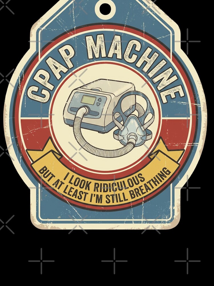 CPAP Machine case funny by Jimhebbe Unisex , , , Long Sleeve Tee