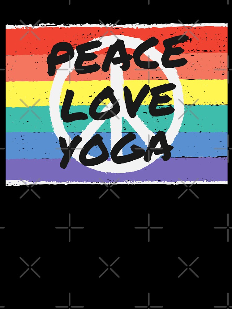 Peace. Love. Yoga by TheGreenGoat