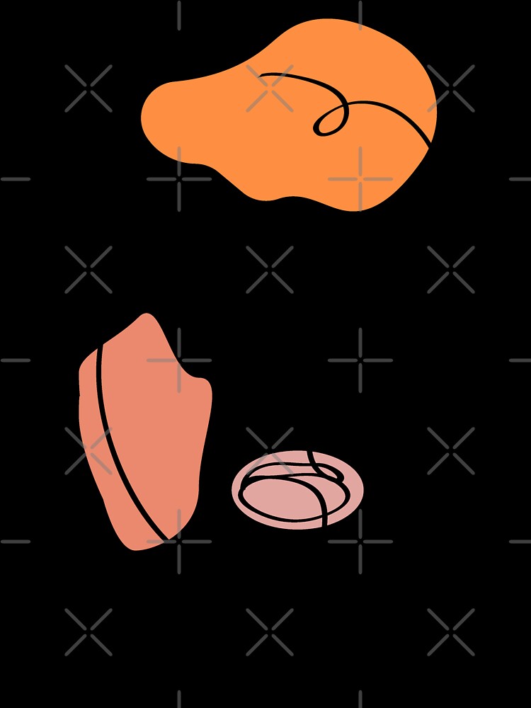 Minimalist Abstract Face Portrait Line Art by Blok45