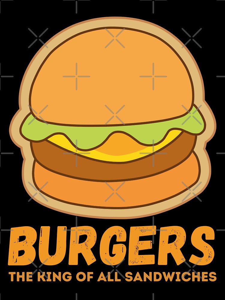 Burger Bonanza - Burgers - The king of all sandwiches by WBP Mart Unisex , , , Long Sleeve Tee