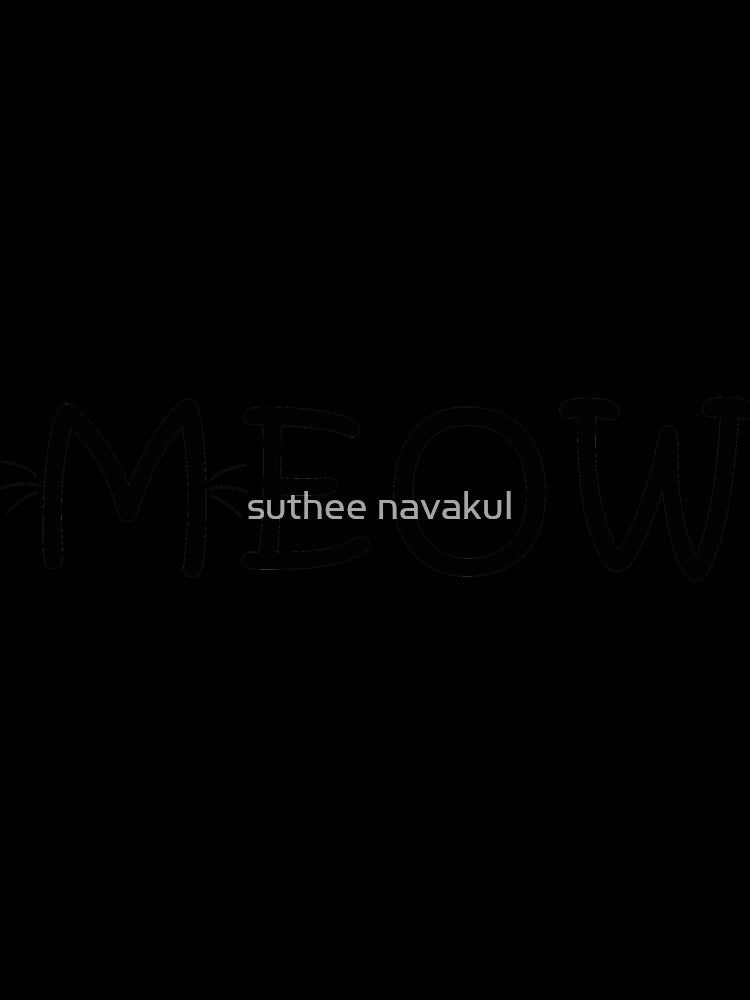Cat Lover Tee, Meow Classic, Meow Cat Lover, Cat Lover Gift by suthee navakul