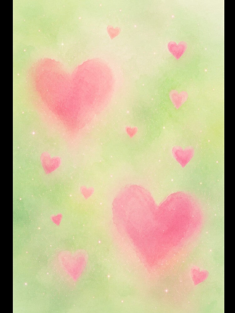 Cotton Candy Hearts by PastelWaters Unisex , , , Long Sleeve Tee