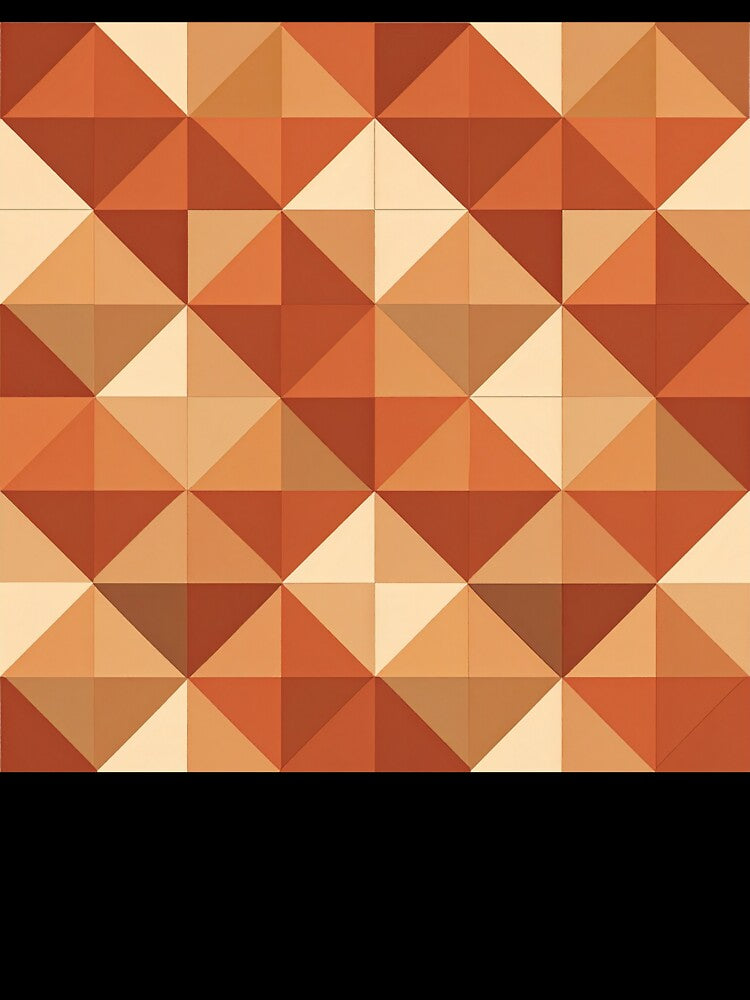 Modern Earthy Geometric Hexagon Seamless Pattern by Grainwork