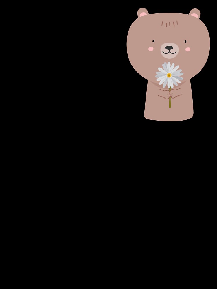 Cute and stylish loungewear - Bear by firesimple Unisex , , , Long Sleeve Tee