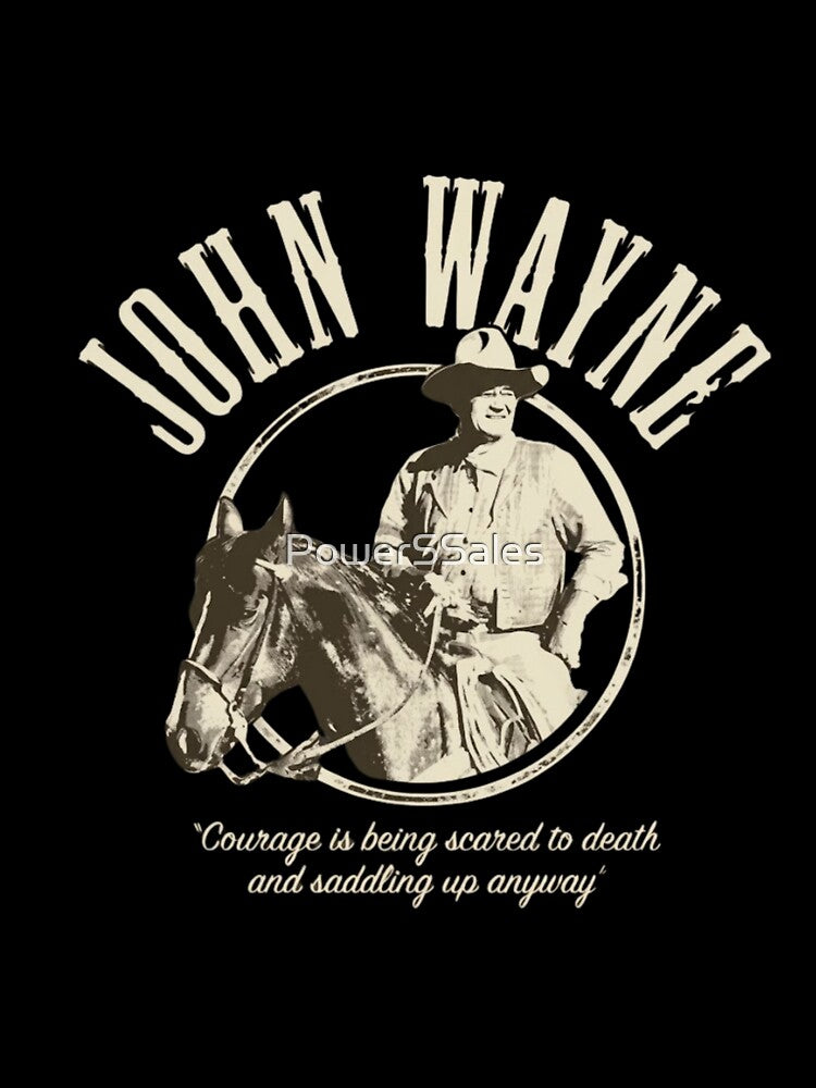 John Wayne Cowboy Western Vintage Shirt by PowerSSales Unisex , , , Long Sleeve Tee