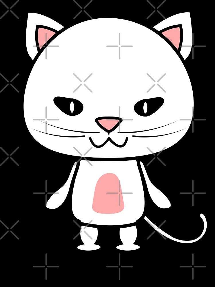 Kawaii Kitty Cat by lovelyandcute Unisex , , , Long Sleeve Tee