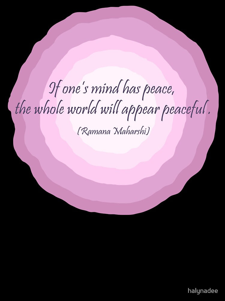 Peaceful Mind, Peaceful World by halynadee