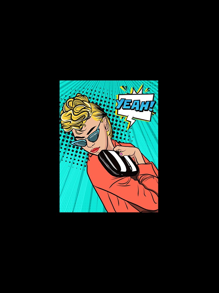 Yeah! Pleasant Pop Art by DEDDANGART Unisex , , , Long Sleeve Tee