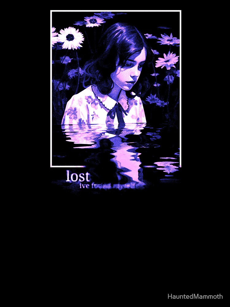 Lost I've Found Myself by HauntedMammoth Unisex , , , Long Sleeve Tee