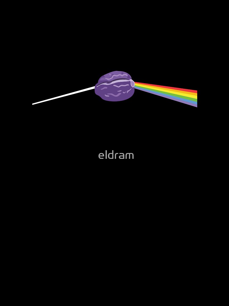 Dark side of the Prune by eldram Unisex , , , Long Sleeve Tee